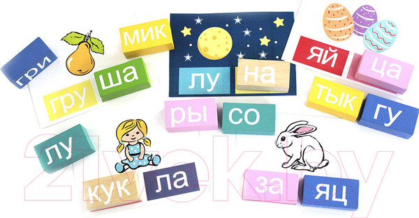 Изображение товара Развивающая игра Томик Учимся играя Читаем / 1-87