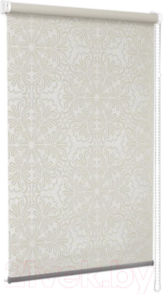 Изображение товара Рулонная штора Delfa Сантайм Металлик Принт СРШ-01МП 3591 (68x170, кремовый)