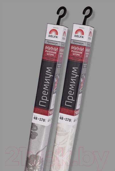 Изображение товара Рулонная штора Delfa Сантайм Металлик Принт СРШ-01МП 3591 (68x215, кремовый)