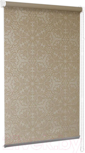 Изображение товара Рулонная штора Delfa Сантайм Металлик Принт СРШ-01МП 3593 (43x170, темно-бежевый)