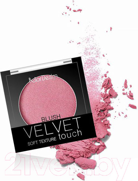 Изображение товара Румяна Belor Design Velvet Touch тон 103