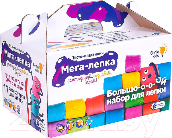 Изображение товара Набор для лепки Genio Kids Мега лепка / TA1084