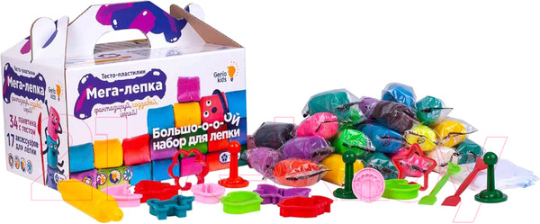 Изображение товара Набор для лепки Genio Kids Мега лепка / TA1084