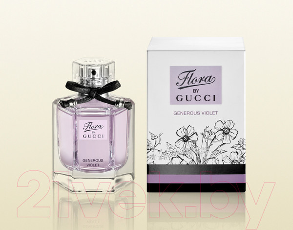 Изображение товара Туалетная вода Gucci Flora Generous Violet (50мл)
