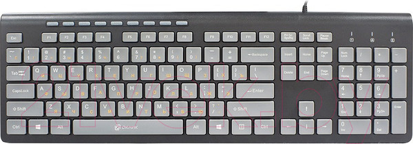 Изображение товара Клавиатура Оклик 480M (черный/серый)