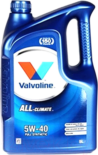 Изображение товара Моторное масло Valvoline All-Climate 5W40 / 872281 (5л)