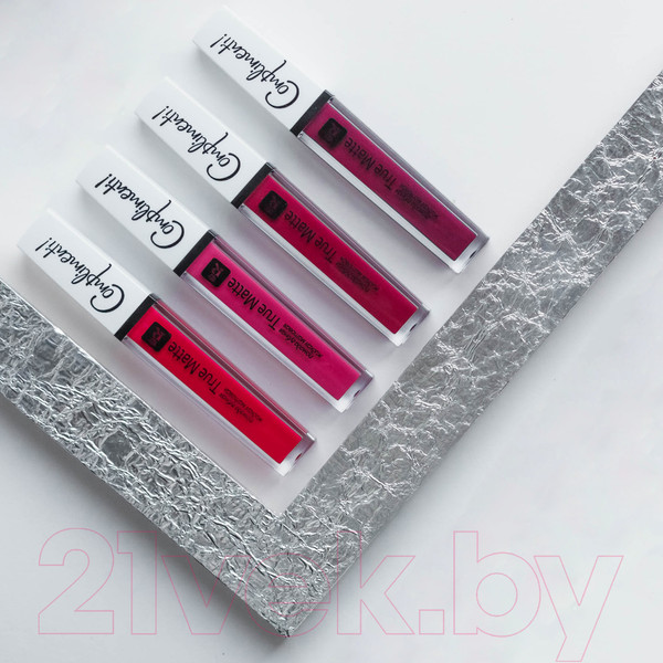 Изображение товара Жидкая помада для губ Relouis True Matte матовая тон 02