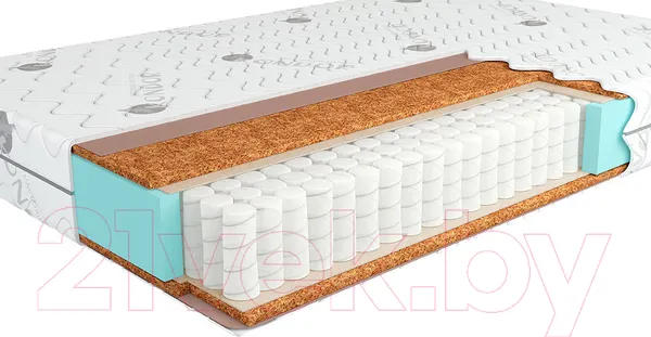 Изображение товара Матрас Kondor Mister Mini 150x195 (бамбук)