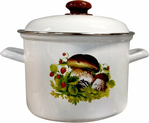 Изображение товара Кастрюля Лысьвенские эмали Грибная поляна С-1608 АП2/4