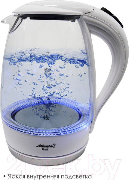 Изображение товара Электрочайник Atlanta АТН-2461 (белый)