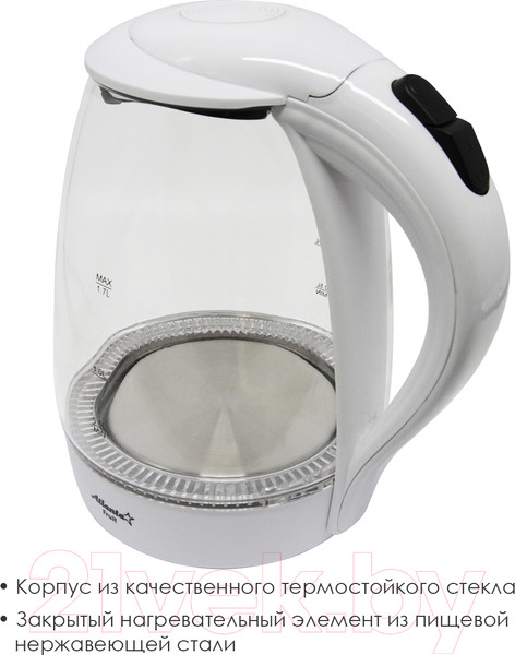 Изображение товара Электрочайник Atlanta АТН-2461 (белый)