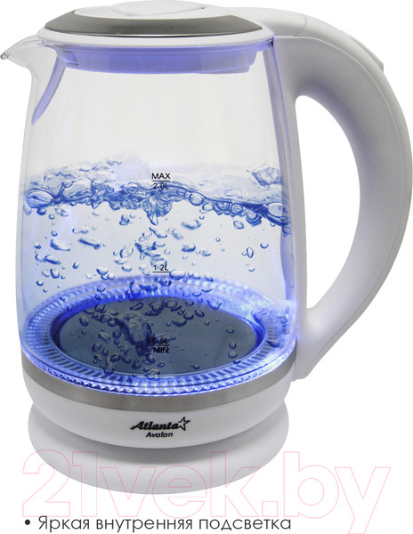 Изображение товара Электрочайник Atlanta АТН-2471 (белый)