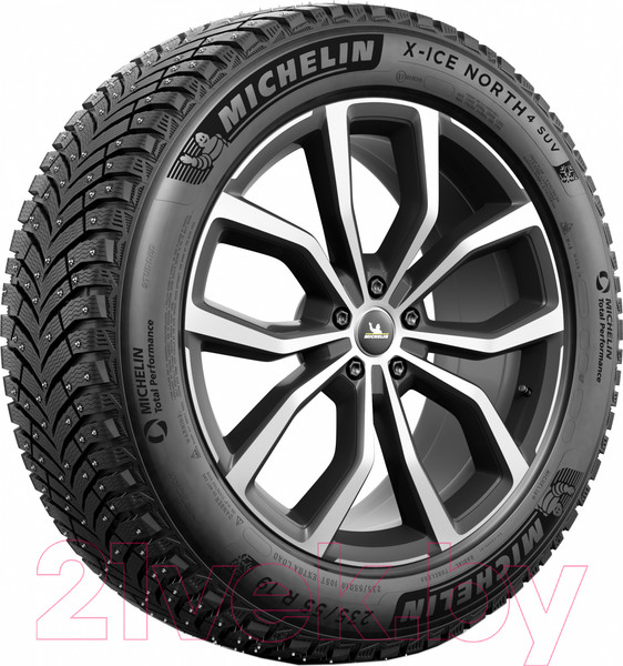 Изображение товара Зимняя шина Michelin X-Ice North 4 SUV 255/60R18 112T (шипы)