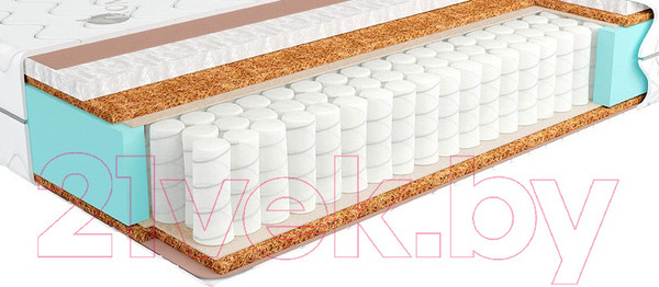 Изображение товара Матрас Kondor Mister-2 Hard 100x190 (бамбук)