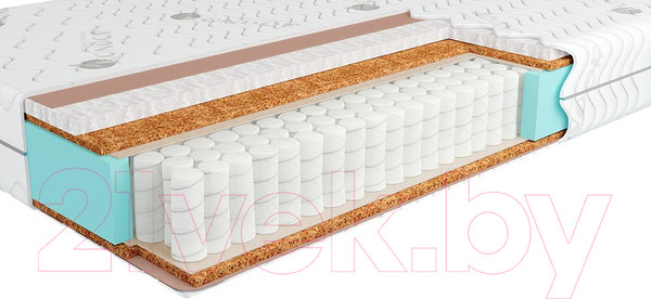 Изображение товара Матрас Kondor Mister-2 Hard 150x195 (бамбук)