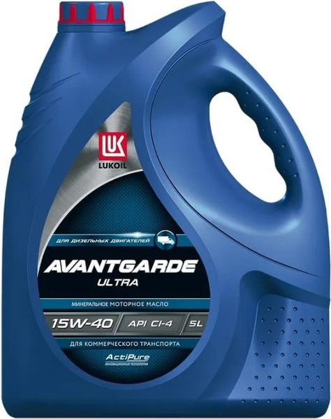 Изображение товара Моторное масло Лукойл Авангард Ультра 15W40 / 1552345 / 3606555 (5л)