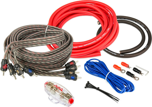 Изображение товара Набор для подключения автоакустики AURA AMP-1404