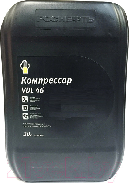 Изображение товара Индустриальное масло Роснефть Compressor VDL 46 (20л)