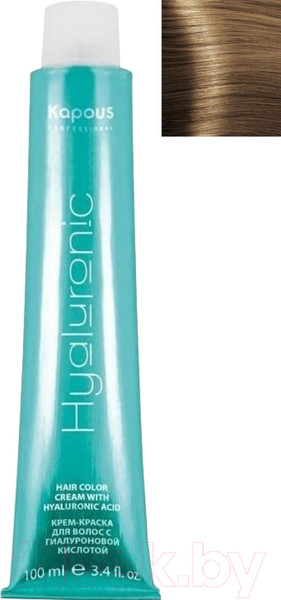 Изображение товара Крем-краска для волос Kapous Hyaluronic Acid с гиалуроновой кислотой 7.3 (блондин золотистый)