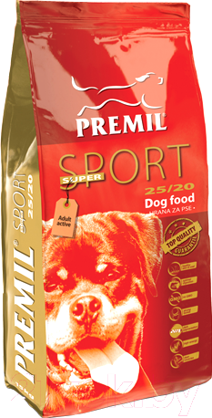 Изображение товара Сухой корм для собак Premil Super Sport (15кг)