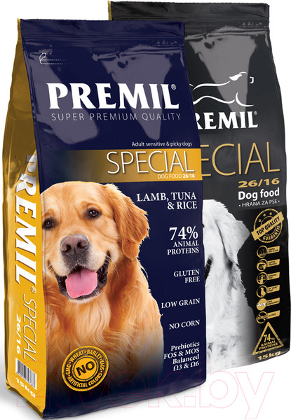 Изображение товара Сухой корм для собак Premil Special (15кг)
