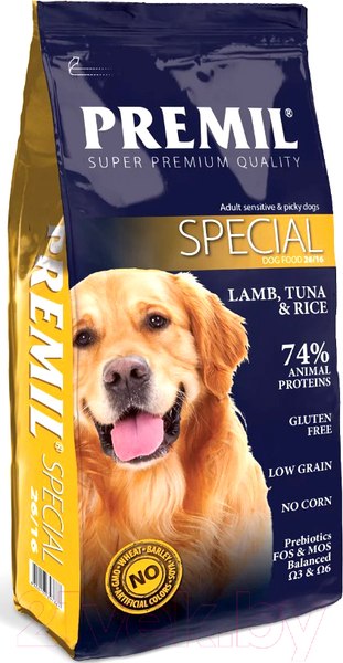 Изображение товара Сухой корм для собак Premil Special (3кг)