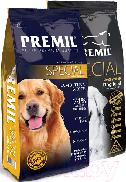 Изображение товара Сухой корм для собак Premil Special (1кг)