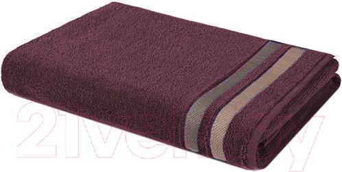 Изображение товара Полотенце Самойловский текстиль Исландия 70x140 (темно-бордовый)
