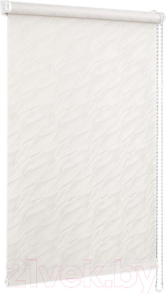 Изображение товара Рулонная штора Delfa Сантайм Жаккард Веда СРШ-01М 8318 (81x170, белый)