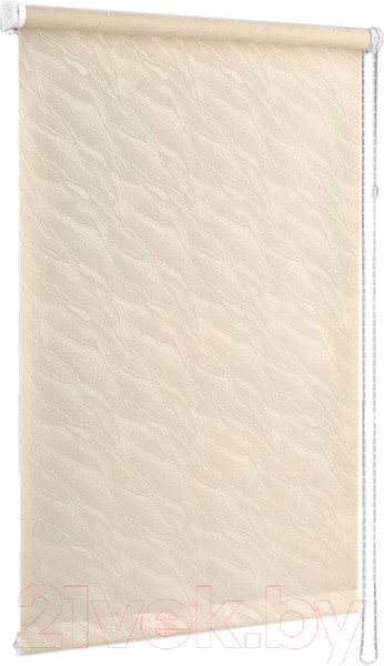 Изображение товара Рулонная штора Delfa Сантайм Жаккард Веда СРШ-01М 834 (48x170, бежевый)