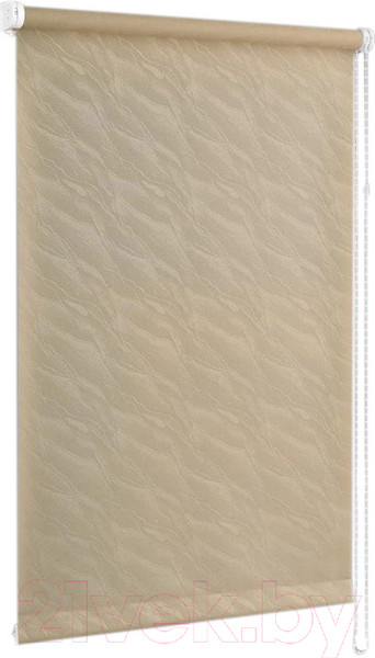 Изображение товара Рулонная штора Delfa Сантайм Жаккард Веда СРШ-01М 839 (48x170, кофе)