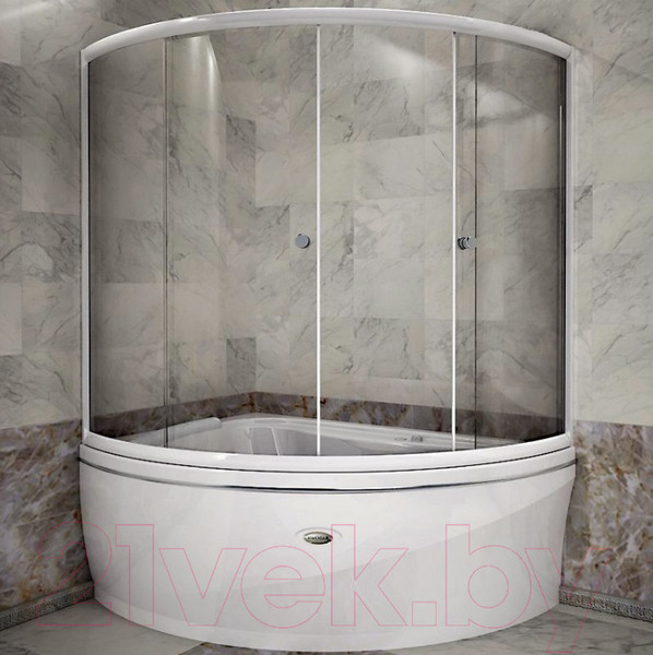 Изображение товара Ванна акриловая Radomir Альбена 168x120 L / 1-01-0-1-1-015