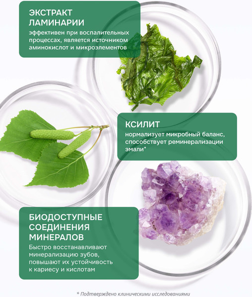 Изображение товара Ополаскиватель для полости рта R.O.C.S. Двойная мята (250мл)