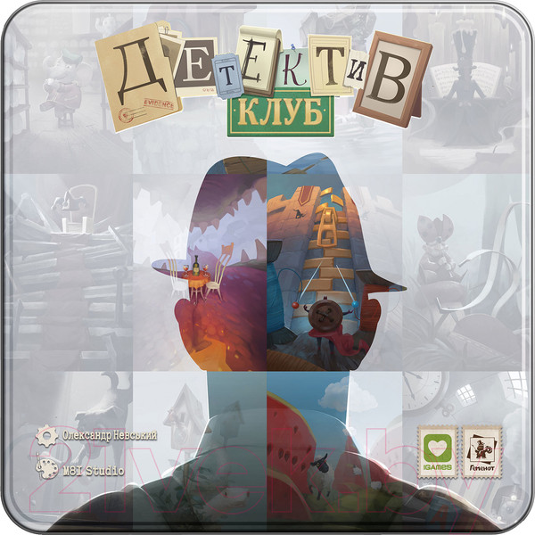 Изображение товара Настольная игра Gemenot Детектив Клуб