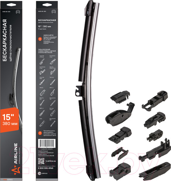 Изображение товара Щетка стеклоочистителя Airline AWB-BK-380