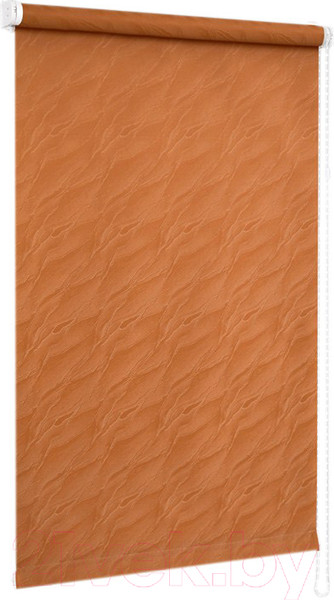 Изображение товара Рулонная штора Delfa Сантайм Жаккард Веда СРШ-01М 844 (73x170, терракотта)