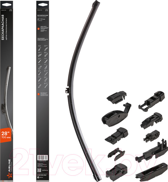 Изображение товара Щетка стеклоочистителя Airline AWB-BK-700