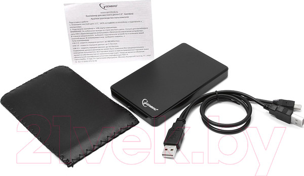 Изображение товара Бокс для жесткого диска Gembird EE2-U2S-40P