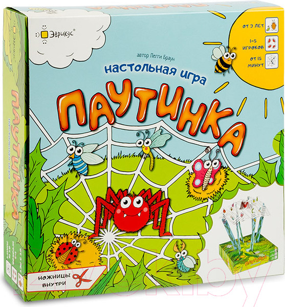 Изображение товара Настольная игра Эврикус Паутинка / BG-17029