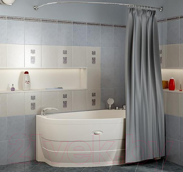 Изображение товара Ванна акриловая Radomir Орсини 160x90 R / 1-01-0-2-1-032