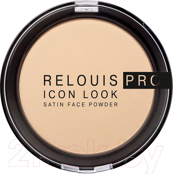 Изображение товара Пудра компактная Relouis Pro Icon Look Satin Face Powder тон 01