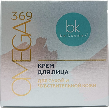 Изображение товара Крем для лица BelKosmex Omega 369 для сухой и чувствительной кожи (48г)