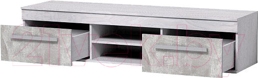 Изображение товара Тумба Глазов Леон 3 (ясень анкор светлый/ателье светлый)