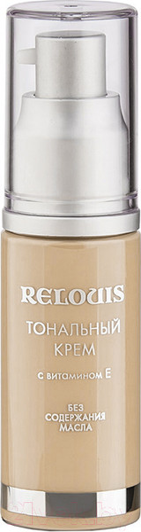 Изображение товара Тональный крем Relouis С витамином Е тон 43 (песочный)