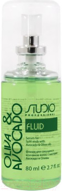 Изображение товара Флюид для волос Kapous Studio Professional с масл. авокадо и оливы д/секущихся кончиков (80мл)