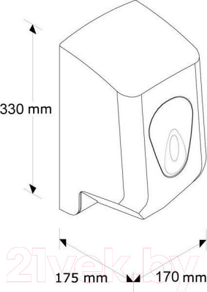 Изображение товара Диспенсер Merida Top CTS201 (серая капля)