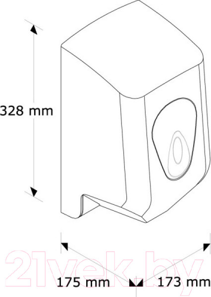 Изображение товара Диспенсер Merida Top CTN201 (синяя капля)