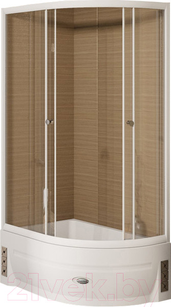Изображение товара Душевой уголок Radomir 120x80 L / 1-03-1-1-0-0090 (прозрачное стекло)