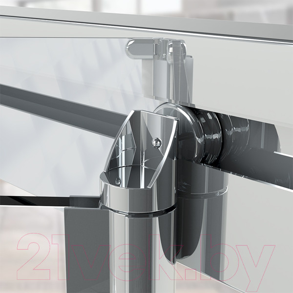 Изображение товара Душевой уголок Radomir Люкс 80 / 1-03-2-0-0-0991 (матовое стекло)