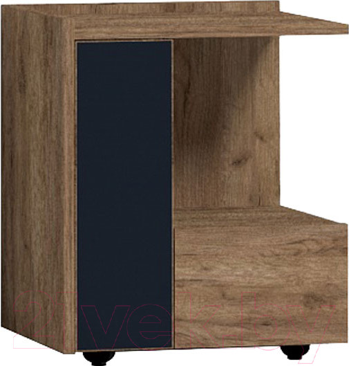 Изображение товара Прикроватная тумба Глазов Nature 42 (дуб табачный Craft/черный)